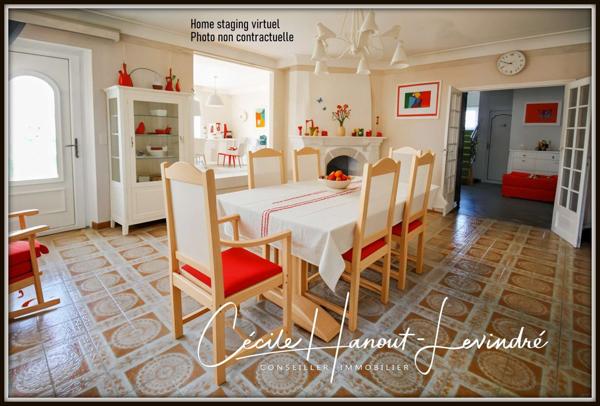 Le Mont-Saint-Michel (50170) Secteur Baie du Mont-Saint-Michel - pavillon sur sous-sol 165 M² - 5 chambres - terrain 1662 m².