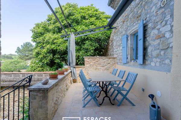 Superbe Mas de village rénové avec piscine