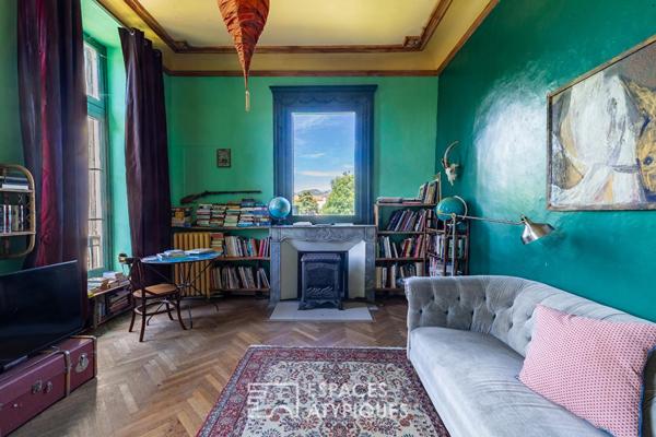 Maison de maître du XVIIIe siècle avec accès privé à la rivière