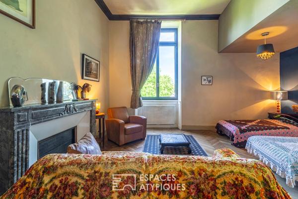 Maison de maître du XVIIIe siècle avec accès privé à la rivière