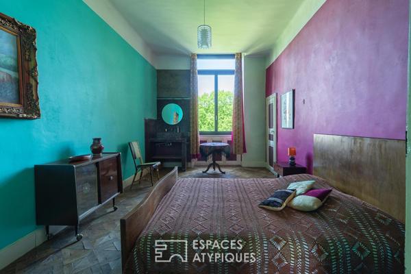 Maison de maître du XVIIIe siècle avec accès privé à la rivière