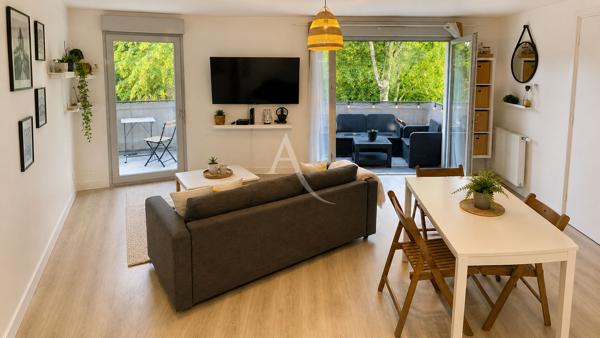 Brou-sur-Chantereine - Appartement récent de 2022 - 3 pièces avec balcon, parking et potager partagé