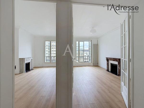 SURESNES CENTRE - APPARTEMENT DE CHARME ENTIÈREMENT RÉNOVÉ - 3 pièces 64m²