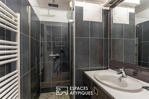 Appartement avec multiples terrasses face à la Seine et l’île Saint-Germain