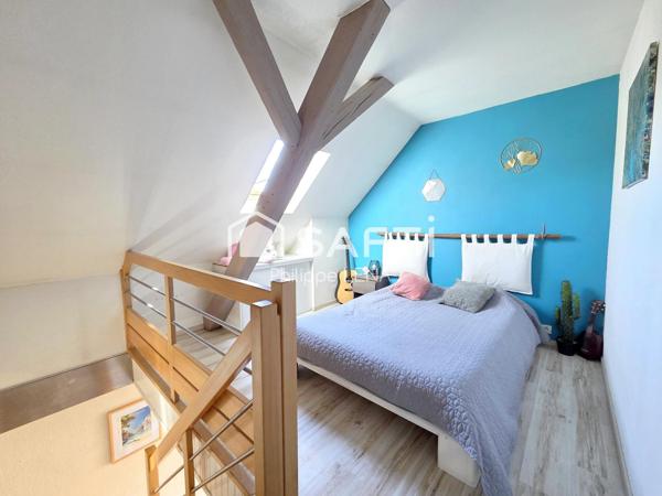 Appartement duplex hyper cosy + garage et jardin !