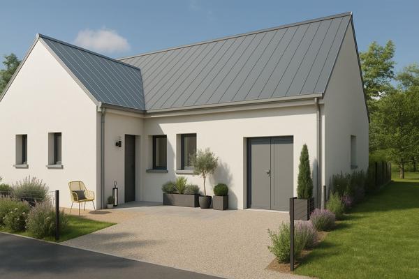 Terrain + Maison à vendre 4 pièces - 82 m²