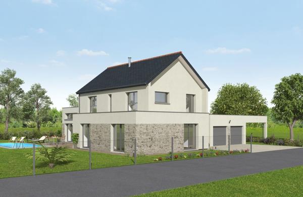 Terrain + Maison à vendre 5 pièces - 234 m²