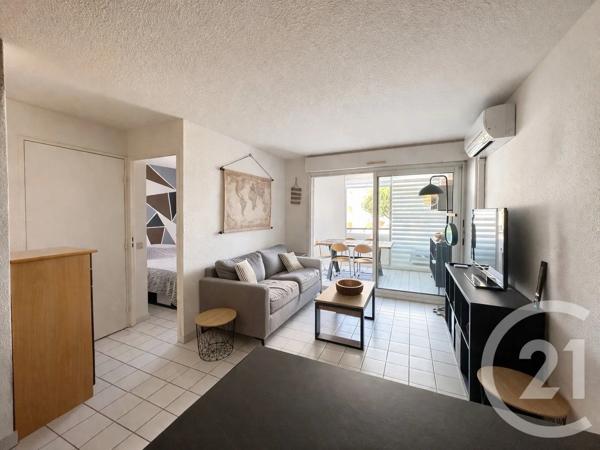 Appartement F2 Cabine à vendre  2 pièces - 29,20 m 2   LE GRAU DU ROI  - 30