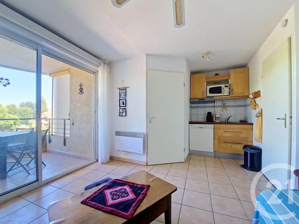Appartement F2 Cabine à vendre  2 pièces - 29,20 m 2   LE GRAU DU ROI  - 30