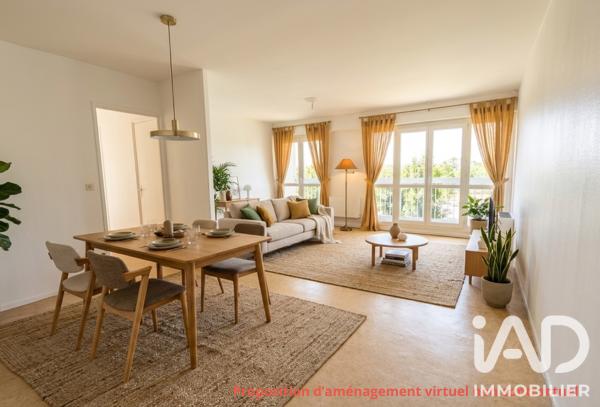 Appartement à vendre 4 pièces 83 m² Cergy