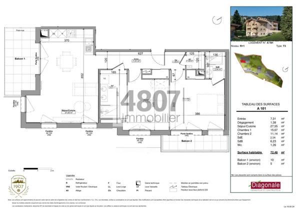 Appartement à vendre à Praz-sur-Arly (74120)