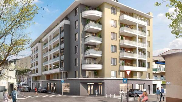 Nice Riquier, 4 pièces Dernier étage avec Terrasse et Parking