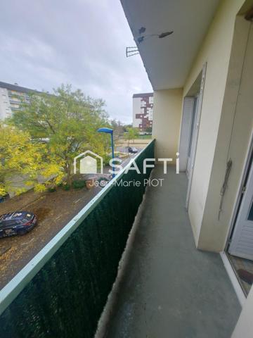 Appartement T4 avec 2 chambres de 72m² sans ascenseur