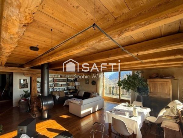 Maison d'exception aux pieds du Parc National des Ecrins