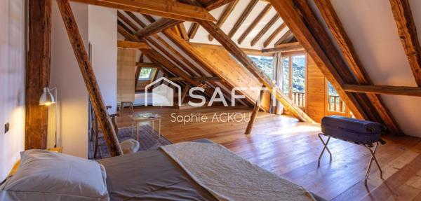 Maison d'exception aux pieds du Parc National des Ecrins