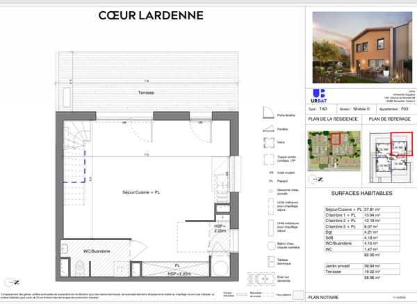 A VENDRE - Toulouse Lardenne - Maison T4 82m² avec jardin