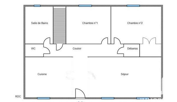 Maison à vendre 4 pièces 79 m² Craon