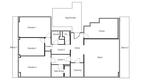 Appartement à vendre 4 pièces, Paris 16 - Maison de la Radio
