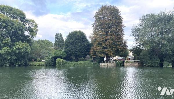 MAISON de 100m² sans vis à vis au bord de la SARTHE au MANS