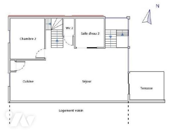 MAISON de 100m² sans vis à vis au bord de la SARTHE au MANS