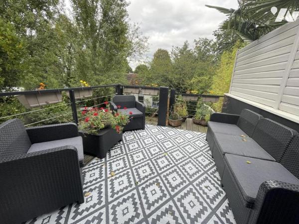 MAISON de 100m² sans vis à vis au bord de la SARTHE au MANS