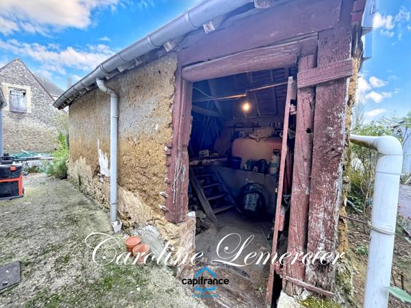 Maison à vendre 3 pièces proche de LA FERTE BERNARD (72)10 MN MAISON DE VILLAGE 75 m2 HABITABLES, TERRAIN