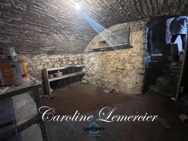 Maison à vendre 3 pièces proche de LA FERTE BERNARD (72)10 MN MAISON DE VILLAGE 75 m2 HABITABLES, TERRAIN