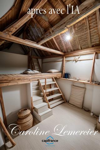 Maison à vendre 3 pièces proche de LA FERTE BERNARD (72)10 MN MAISON DE VILLAGE 75 m2 HABITABLES, TERRAIN