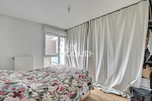 À vendre, Appartement T3 de 57 m² en résidence récente, balcon et garage, Villeurbanne (69100)