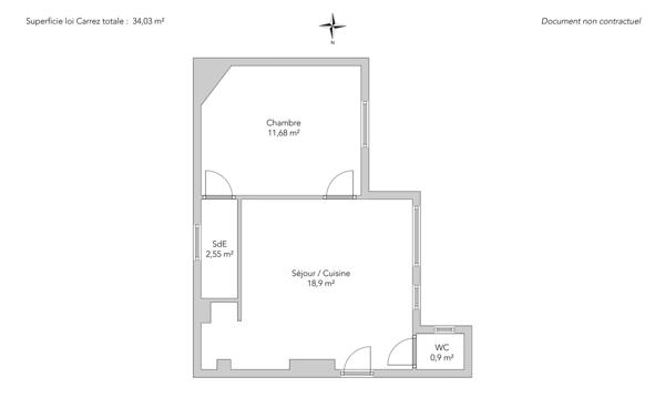 Appartement Paris 18e - ABBESSES