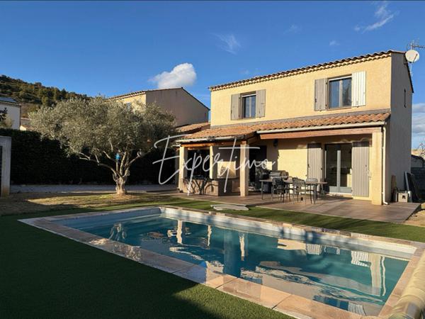 Villeneuve (04180) VILLENEUVE Maison de type 4 avec garage et piscine