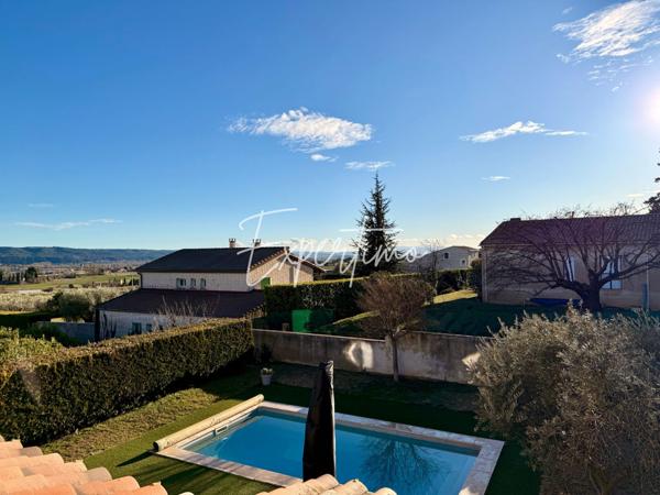 Villeneuve (04180) VILLENEUVE Maison de type 4 avec garage et piscine