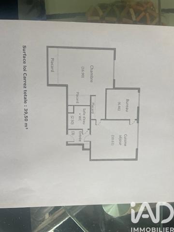 Appartement à vendre 2 pièces 40 m² Bobigny