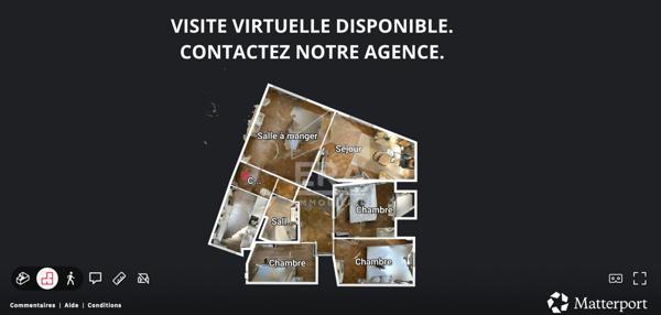 Appartement T4, proche de l'Avenue de Laon