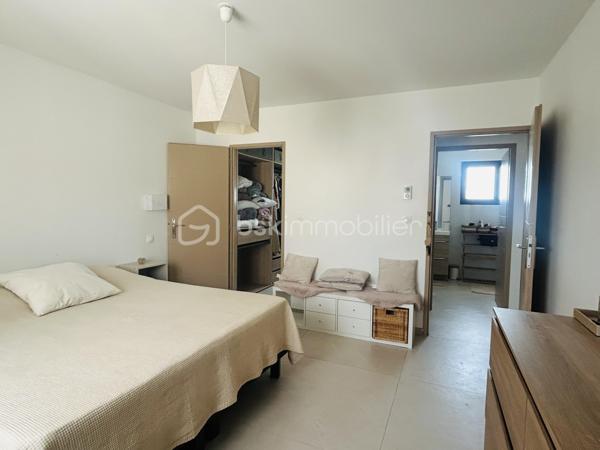 Dans le charmant village de Redessan, venez découvrir cette maison de 140 m² édifiée en 2022 sur une parcelle de 429 m².

Elle se compose au rez-de-chaussée d’une très belle pièce de vie de plus de 60 m² avec cuisine ouverte aménagée et équipée, d’un cellier/buanderie et d’un wc avec lave mains.

À l’étage, vous trouverez : trois chambres dont deux avec placards, une chambre parentale avec son propre dressing, un bureau, une salle d’eau avec douche et baignoire ainsi qu’un second WC indépendant.

Les prestations: RT2012, cuisine aménagée et équipée, climatisation gainable, VMC double flux, chauffe-eau thermodynamique, panneaux photovoltaïques en autoconsommation, forage, piscine au sel avec carrelage Bali, menuiseries en aluminium avec volets roulants électriques, prise pour véhicule électrique, vide sanitaire.

Vous rêvez d’une maison confortable avec peu d’entretien où vous n’aurez qu’à poser vos valises ?

A vos agendas pour la visite !