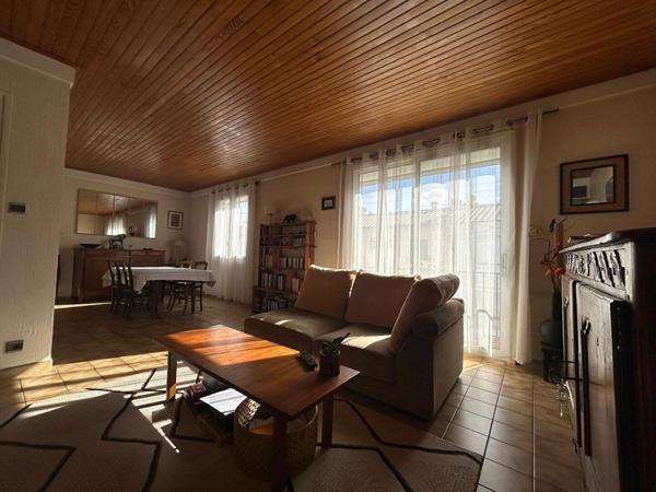 Maison 101m2 Secteur LAS COBAS, 2 faces, grand garage et jardin