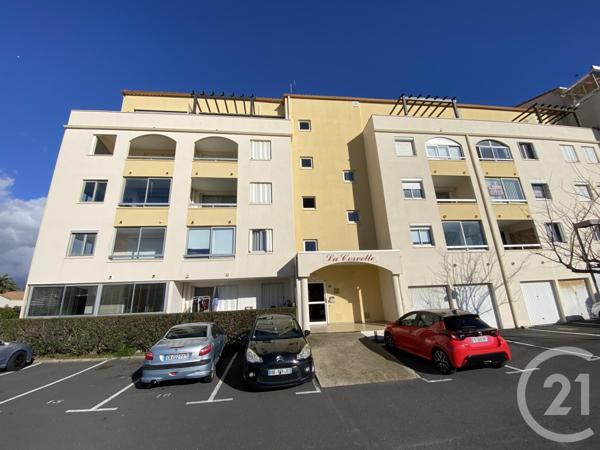 Appartement F2 à vendre  2 pièces - 28,50 m2 SETE - 34