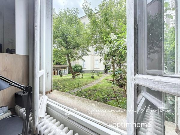 Appartement à vendre 2/3 pièces (92) - LA GARENNE-COLOMBES - REZ DE JARDIN CLOS PAR DES MURS -