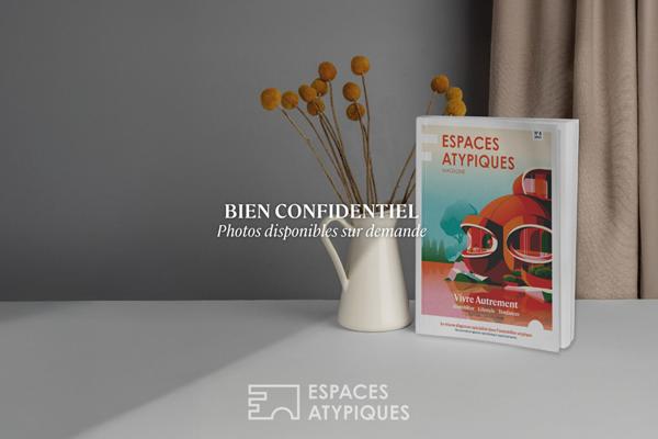 Poésie architecturale pour cette demeure à La Garette