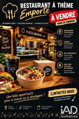 Restauration rapide à vendre 33 m² Fréjus