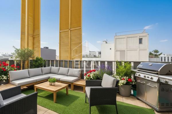 Duplex Village Olympique de 93m²  dernier étage