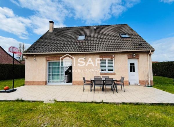 Maison individuelle jardin garage