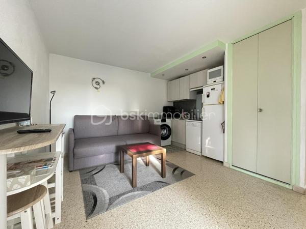 Appartement de 21,51 m²
