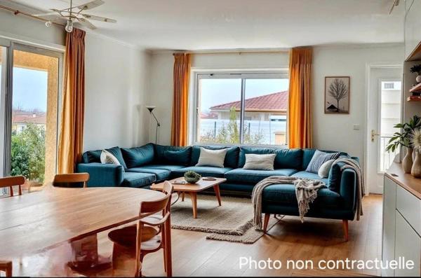 Maison plain pied 5 pièces avec garage et piscine