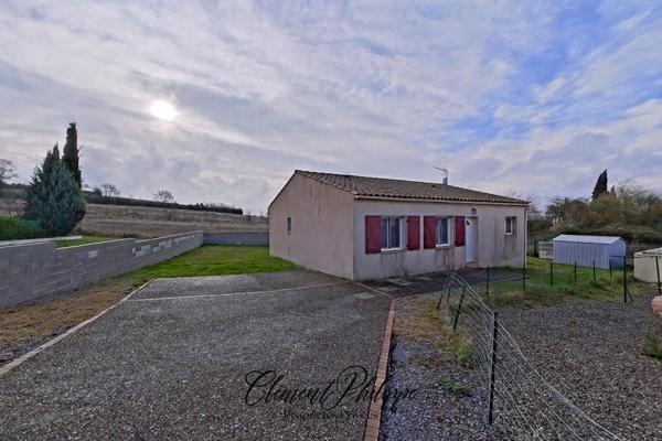 Villa plain-pied 3 chambres 10 min Nord Carcassonne