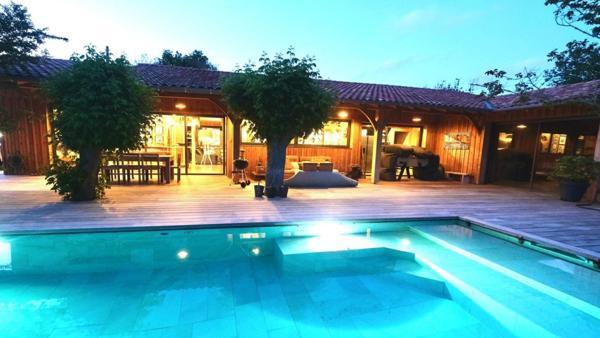 Maison bois d’exception proche du Bassin