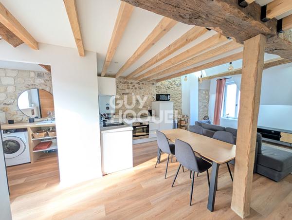 STUDIO MEUBLE avec mezzanine 31.3 m2