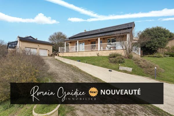 Saint-Léons (12780) Maison Type 6 de 166 m² avec vue dégagée sur son terrain de 941 m²