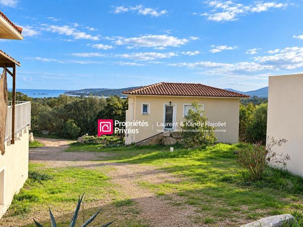 Villa T4 avec piscine VUE MER - LECCI (20137) - CORSE DU SUD - FRANCE