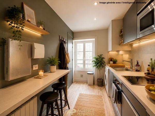 Studio hyper centre La Rochelle proche commerces et bus 162 000 € **  - Référence  FB696